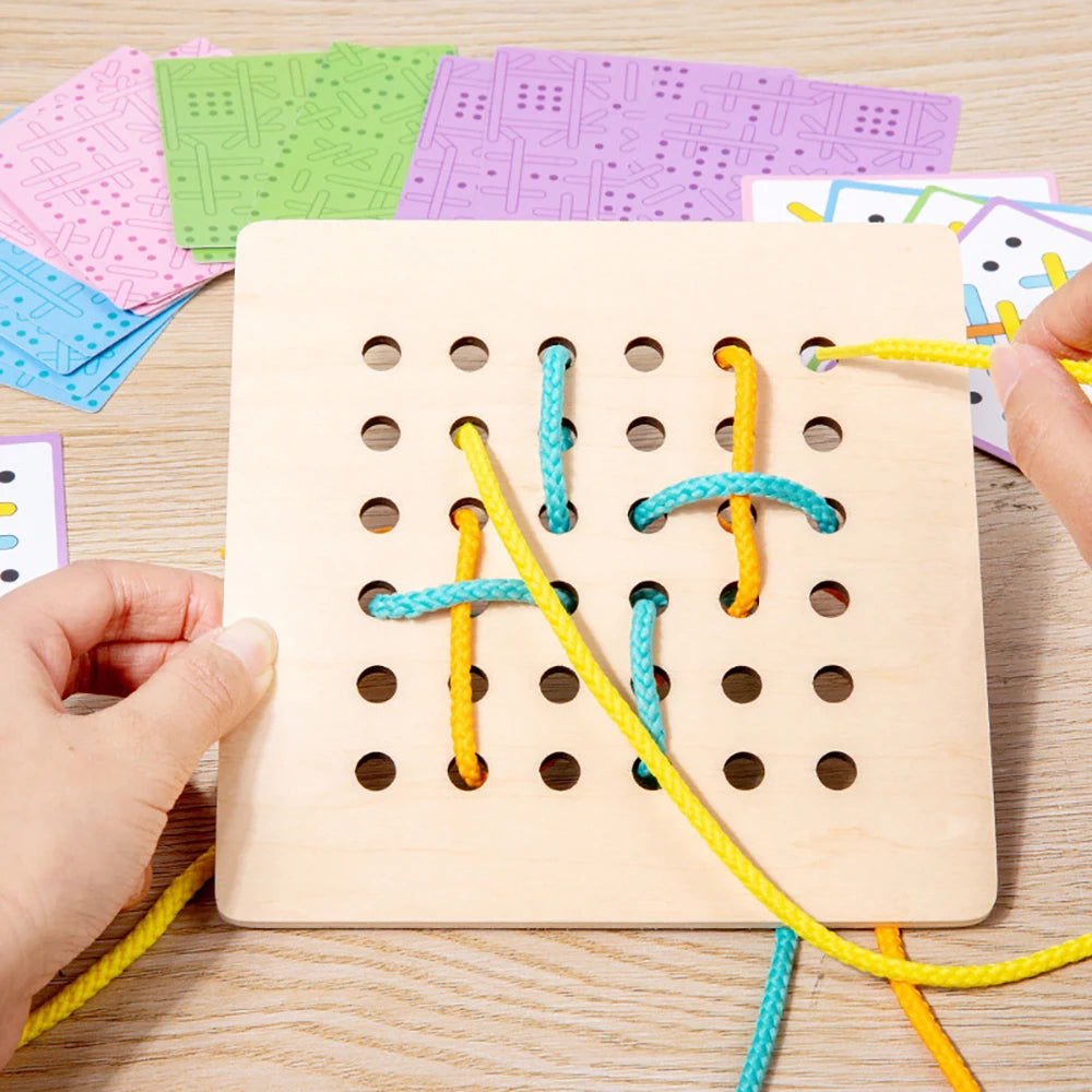 Creative Explorer Montessori Rope Board: Unleash Your Child's Potential