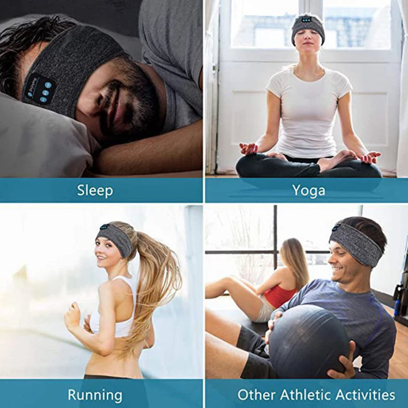 Bluetooth Sleep Headband - Comfortable, Wireless, and Versatile