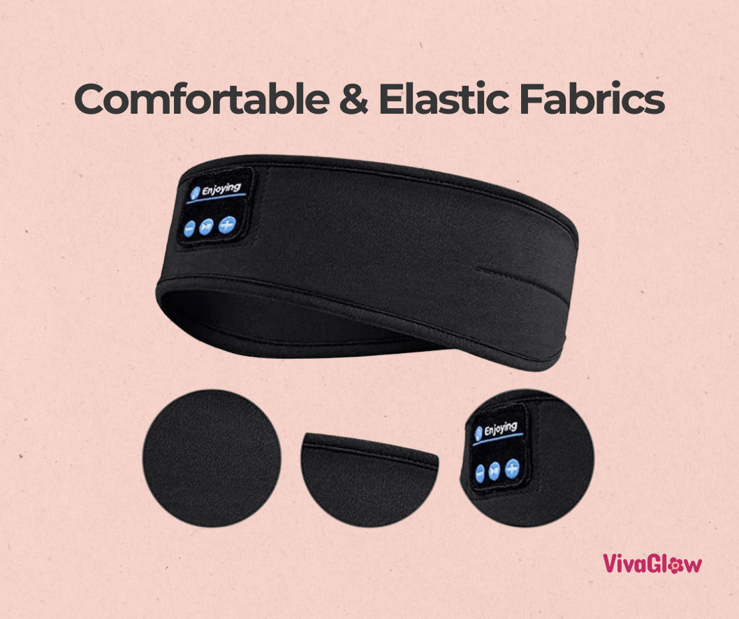 Bluetooth Sleep Headband - Comfortable, Wireless, and Versatile