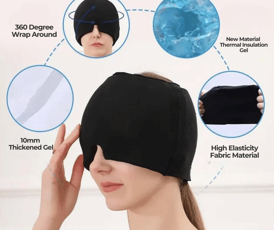 Viva Migraine Relief Hood: Your On-Demand Soothing Sanctuary