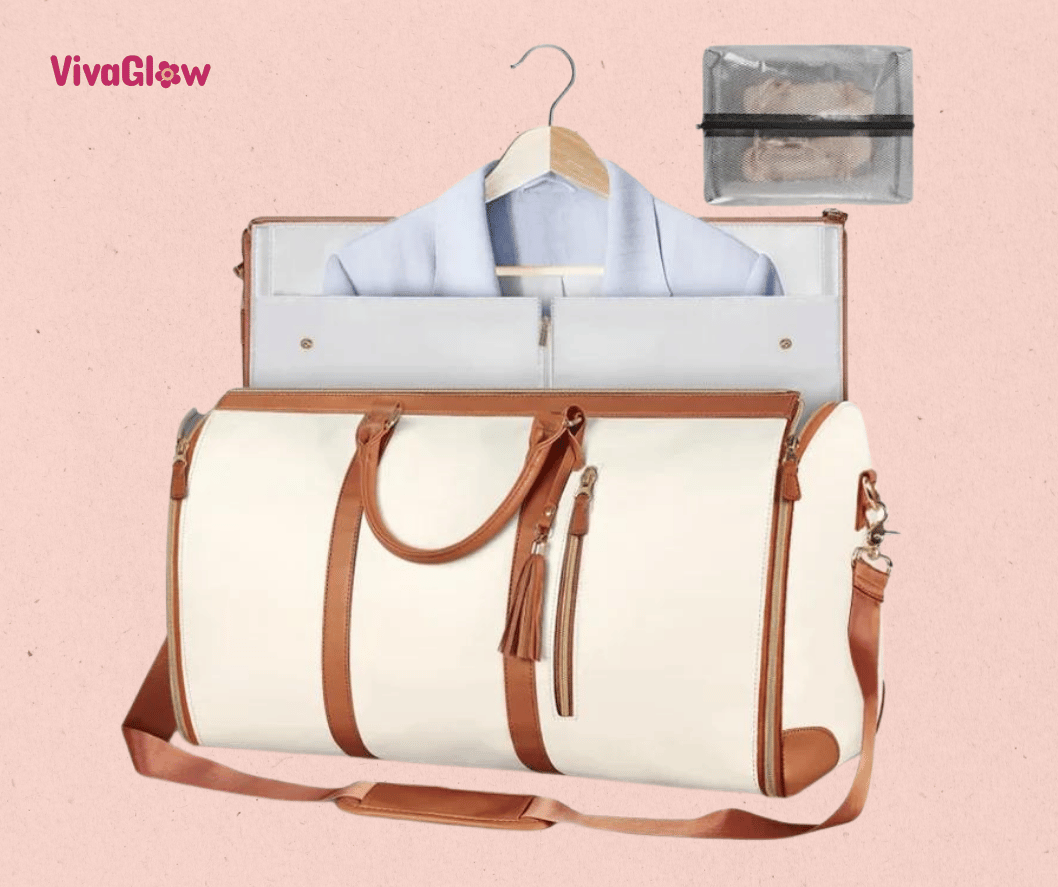 VogueVenture Leather Travel Bag