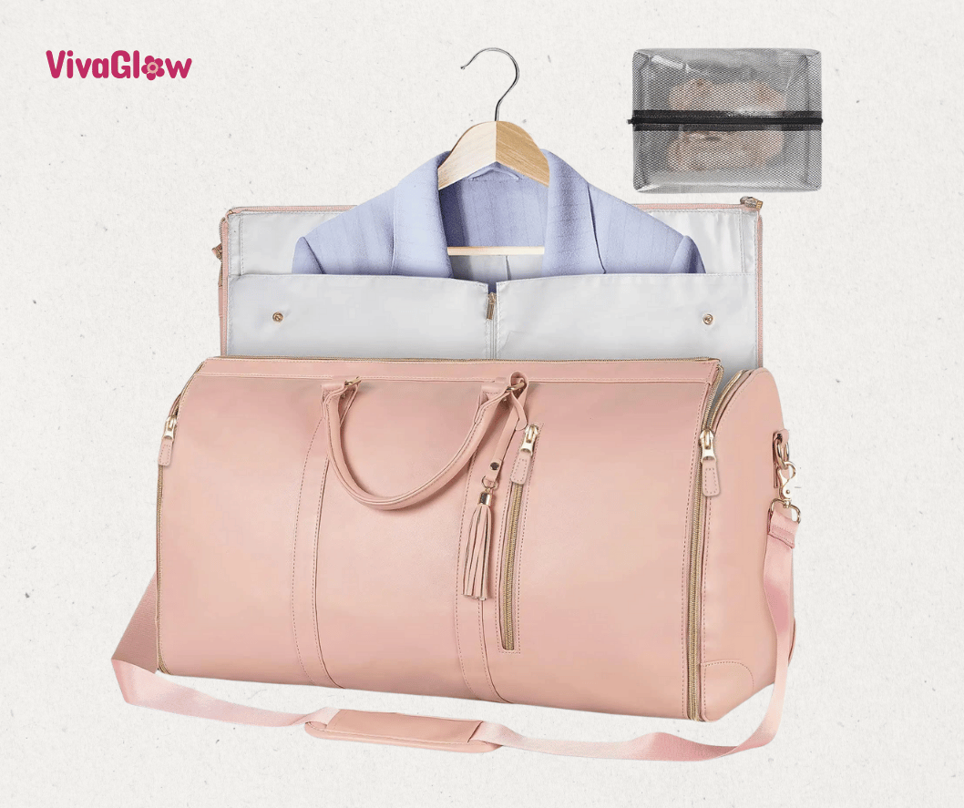 VogueVenture Leather Travel Bag
