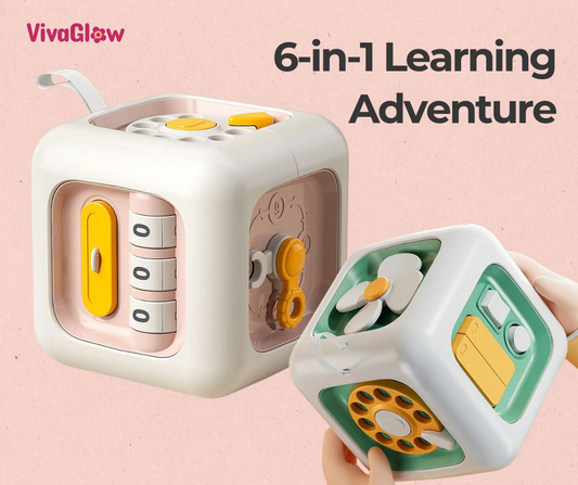 Montessori Master Explorer Cube: 6-in-1 Learning Adventure