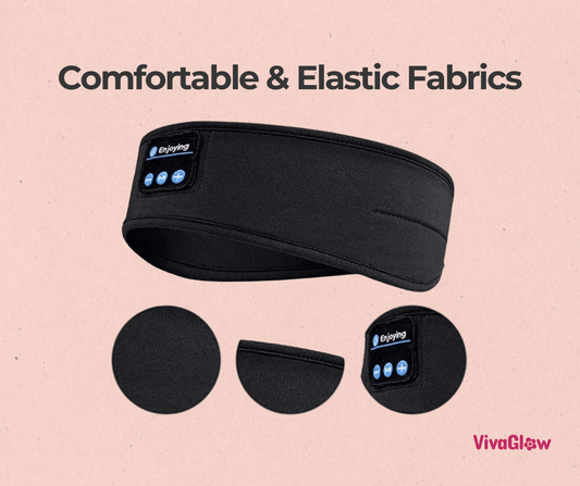 Bluetooth Sleep Headband - Comfortable, Wireless, and Versatile