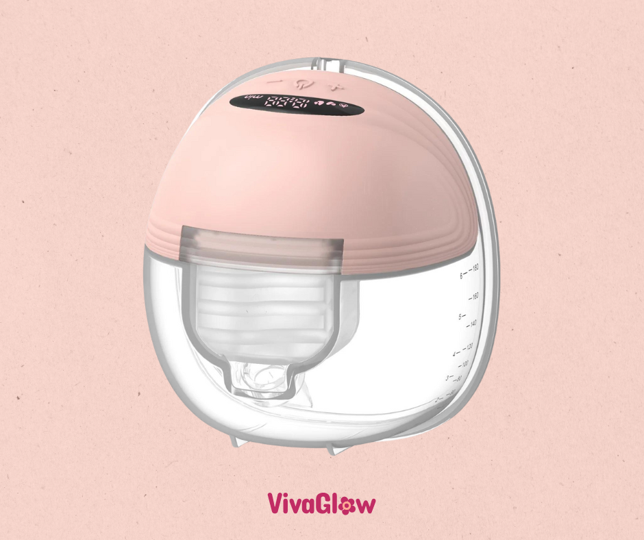 MamaComfort Wearable Breast Pump - Hands-Free, Quiet, and Efficient